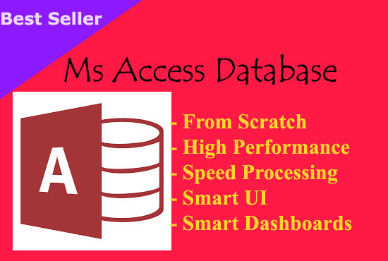 I will any job on ms access database from scratch