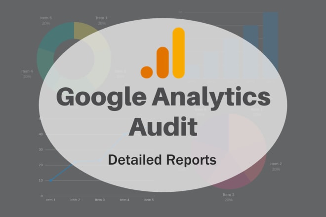 I will audit your google analytics account