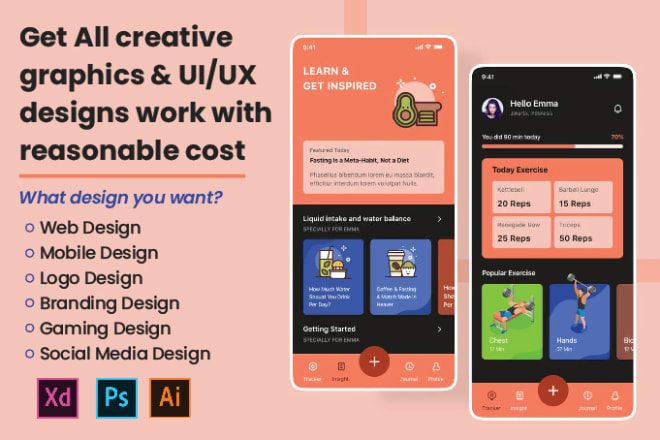 I will awesome response web and mobile UI UX design