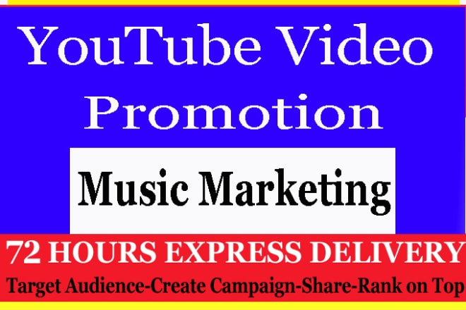 I will be professional organic youtube channel promotion or video grow