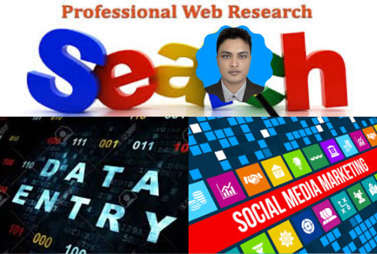 I will be the best web researcher and social marketing specialist