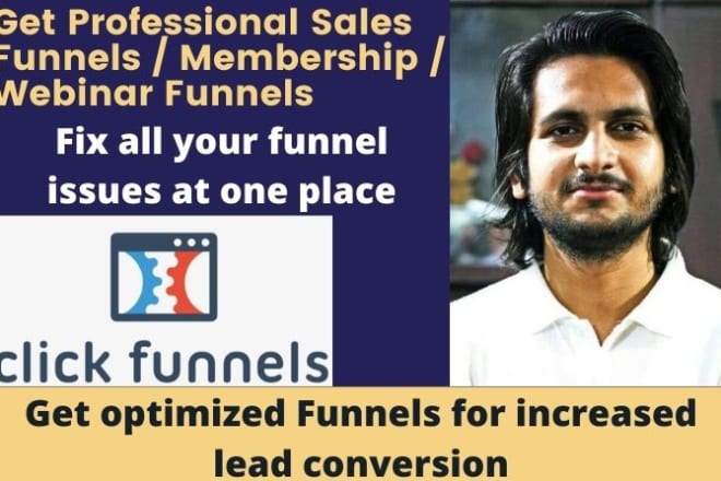 I will be your clickfunnels landing page expert