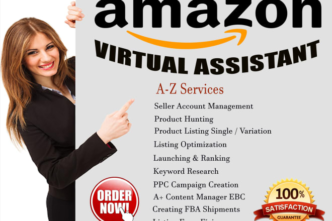 I will be your expert amazon fba virtual assistant