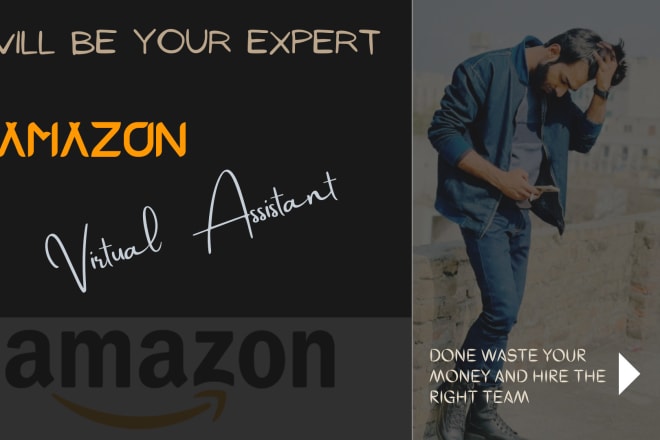I will be your expert amazon virtual assistant fba listing PPC VA