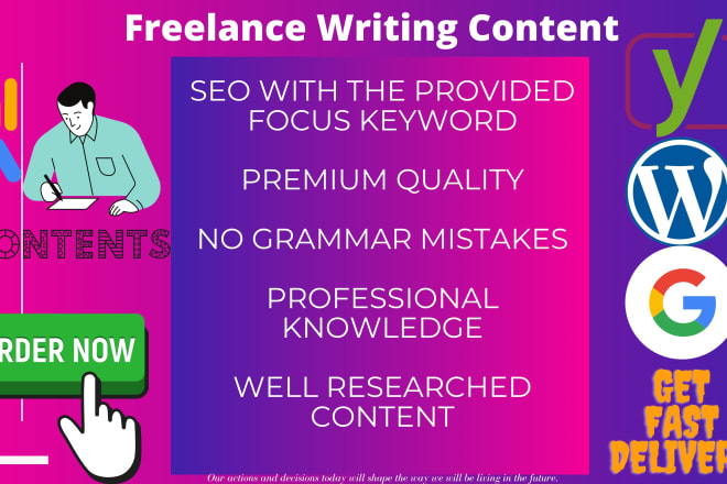 I will be your ghostwriter freelance writer for SEO content article
