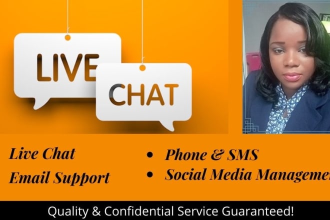 I will be your live chat and email support agent