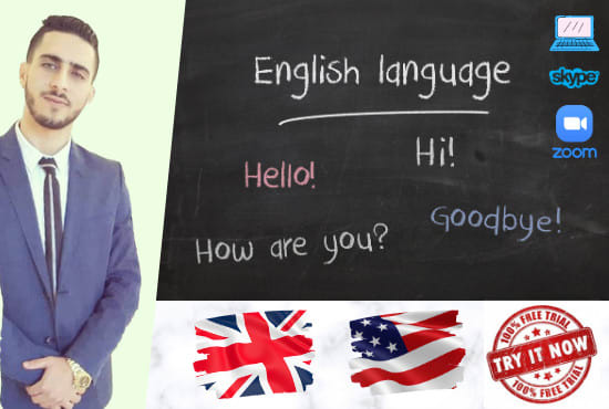 I will be your online english tutor