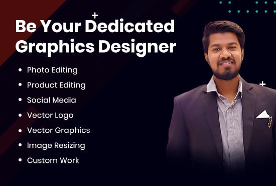 I will be your personal graphic and web designer