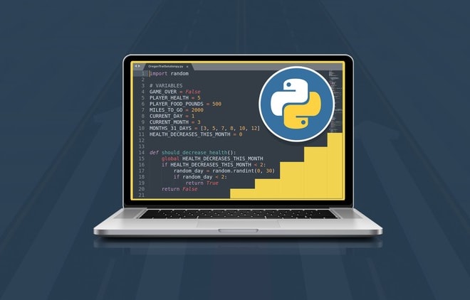 I will be your python, javascript, html and css online tutor