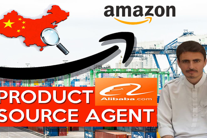 I will be your sourcing agent for amazon