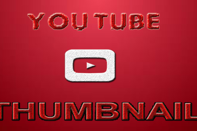 I will be your youtube thumbnail maker