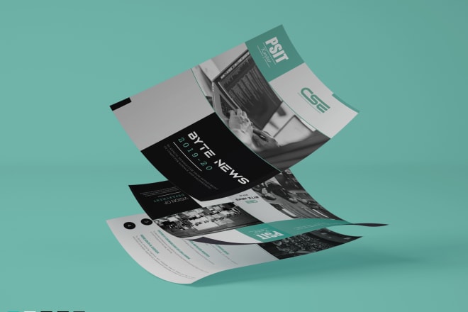 I will best looking flyers, newsletters,magazines design at minimal price