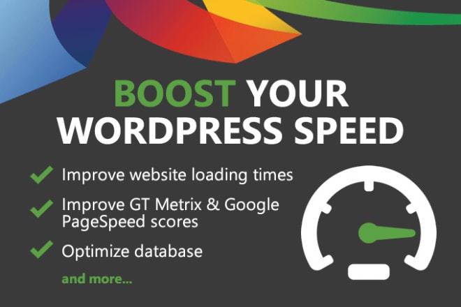 I will boost and optimize your wordpress speed