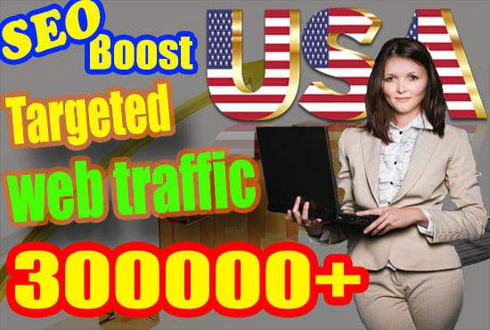 I will bring real USA human web or blog traffic adsense safe