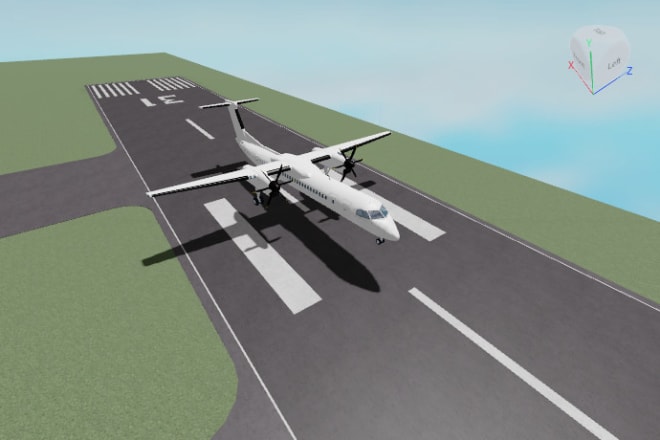 I will build a custom roblox airport for you
