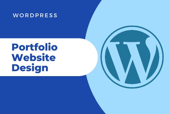 I will build a professional portfolio website using wordpress