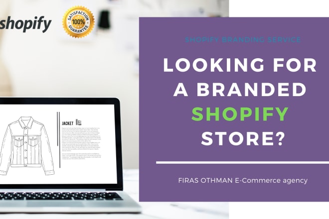 I will build a professionally branded shopify store