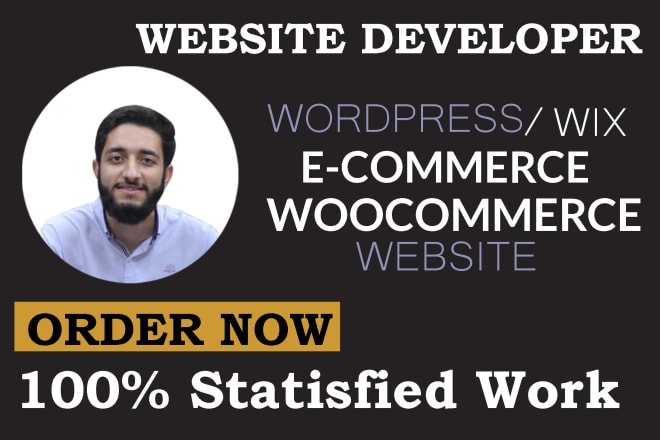 I will build a wordpress ecommerce store website with woocommerce shop