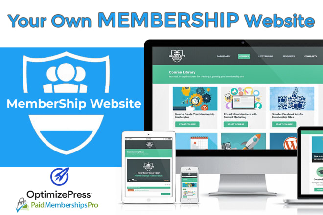 I will build a wordpress membership or subscription website with memberpress