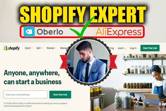 I will build and manage your brand new successful shopify dropshipping store