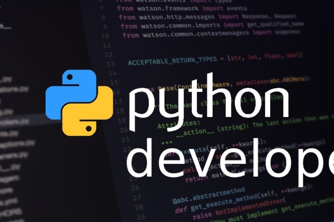 I will build, debug and test your python projects