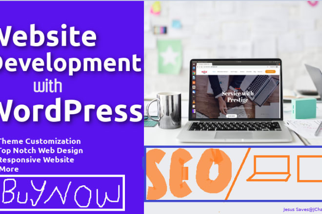 I will build, develop and design any wordpress and cms website