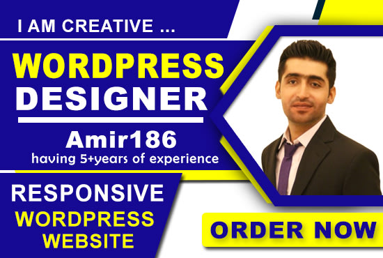 I will build fast wordpress website design, wordpress woocommerce, blog