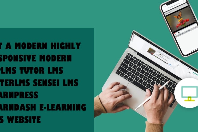 I will build modern tutorlms wplms lifterlms learnpress learndash sensei lms website