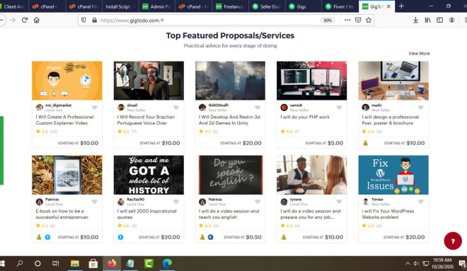 I will build professional freelance marketplace website like fiverr