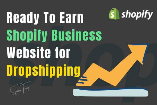I will build ready to earn converting shopify dropshipping store