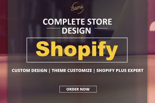 I will build shopify dropshipping store shopify website and single product store