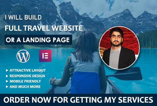 I will build travel booking or travel agency website with wordpress