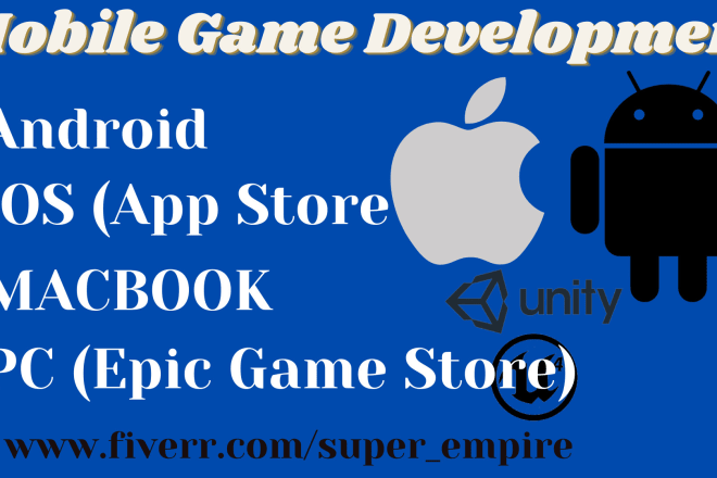 I will build unity single player or multiplayer mobile game