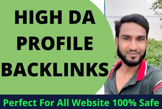 I will build up profile backlinks for your google ranking