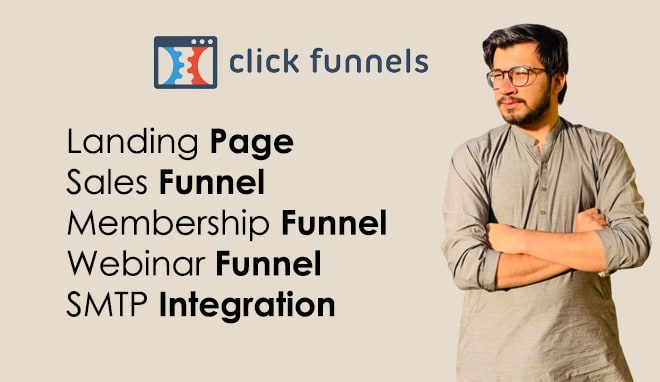 I will build you a high converting sales funnel in clickfunnel