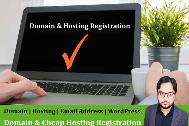 I will buy domain and hosting, email address, install wordpress