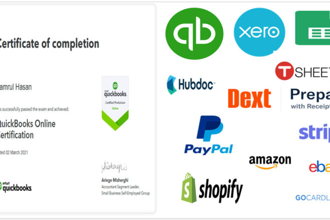 I will cleanup and reconcile quickbooks online messy books, credit cards, ecommerce