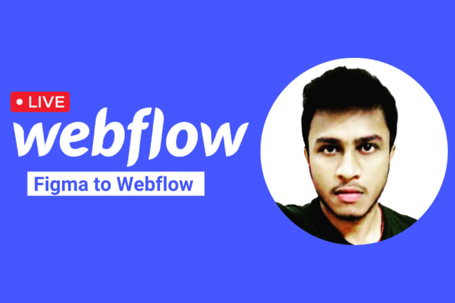 I will convert figma design to responsive webflow website