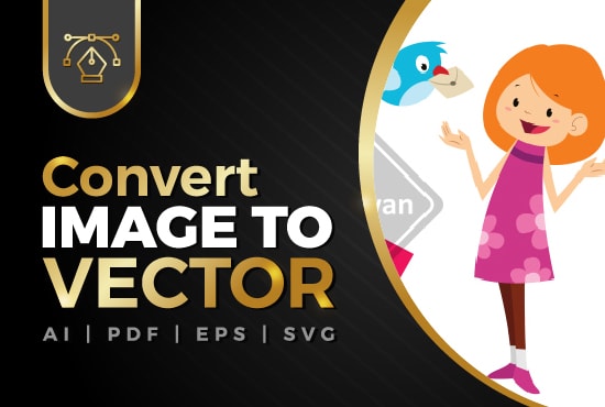 I will convert image to vector