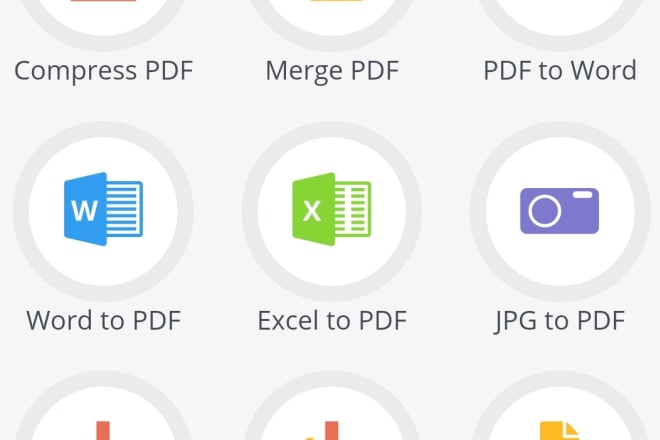 I will convert pdf files to many formats