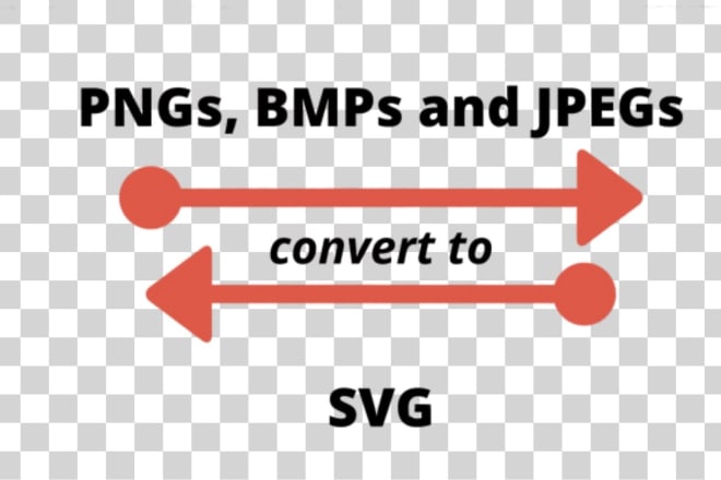 I will convert png, pdf, bmp, jpeg to svg files and vice versa