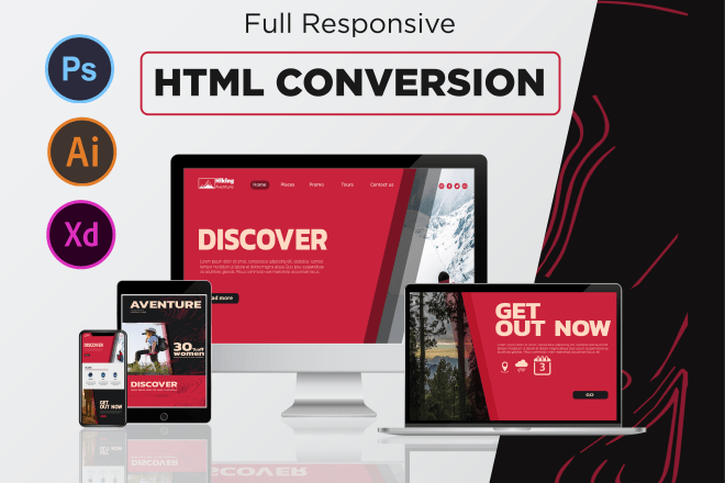 I will convert PSD to responsive HTML website