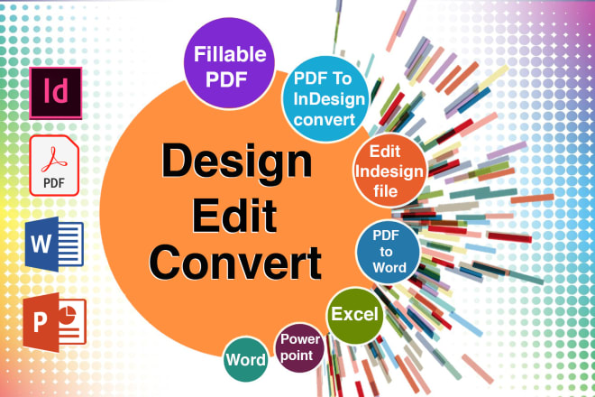 I will convert, recreate and format PDF to indesign