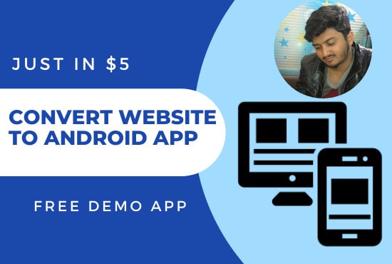 I will convert website to android app