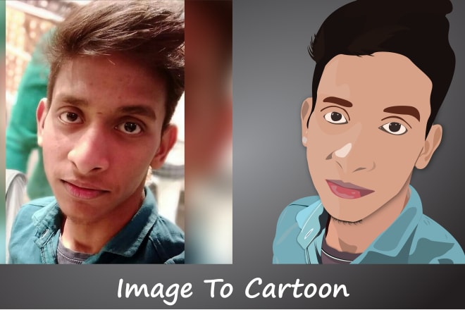 I will convert you picture to cartoon, with high details