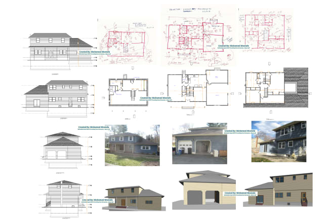 I will convert your sketch to revit model