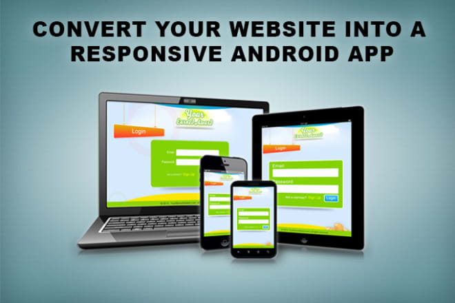 I will convert your website into a cool android app
