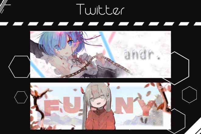 I will create a banner for osu, twitter, or youtube