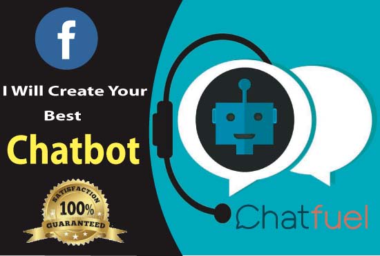 I will create a best facebook messenger chatbot in chatfuel