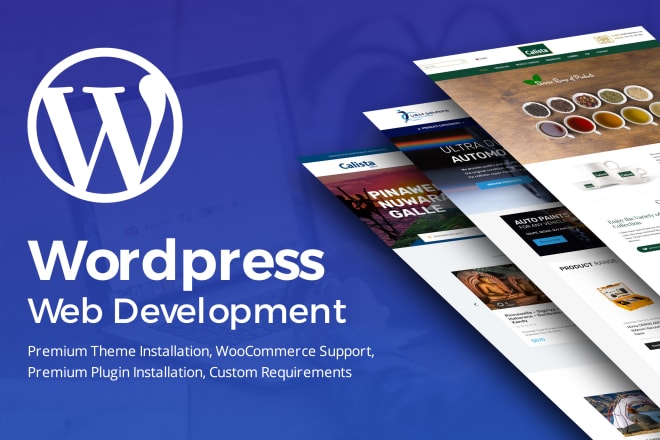 I will create a brand new wordpress website for your business